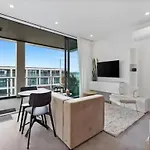 Sleek Modern Studio With Balcony