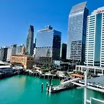 All New Lux Panoramic Sea-View Penthouse On Princes Wharf! The Heart Of Auckland Cbd! Free Parking!