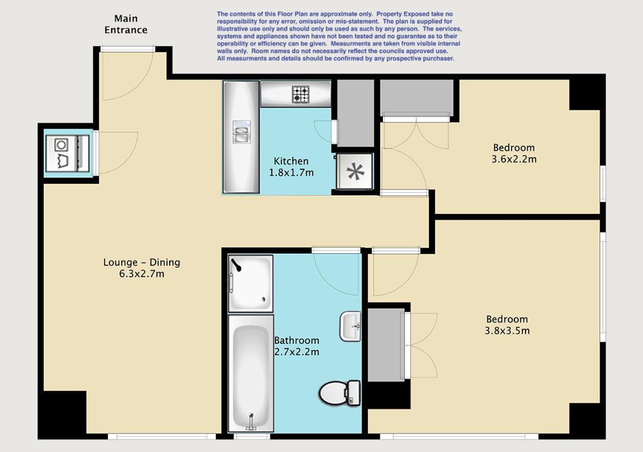 Qv Amazing 2-Bedroom In Cbd With Carpark - 859 *