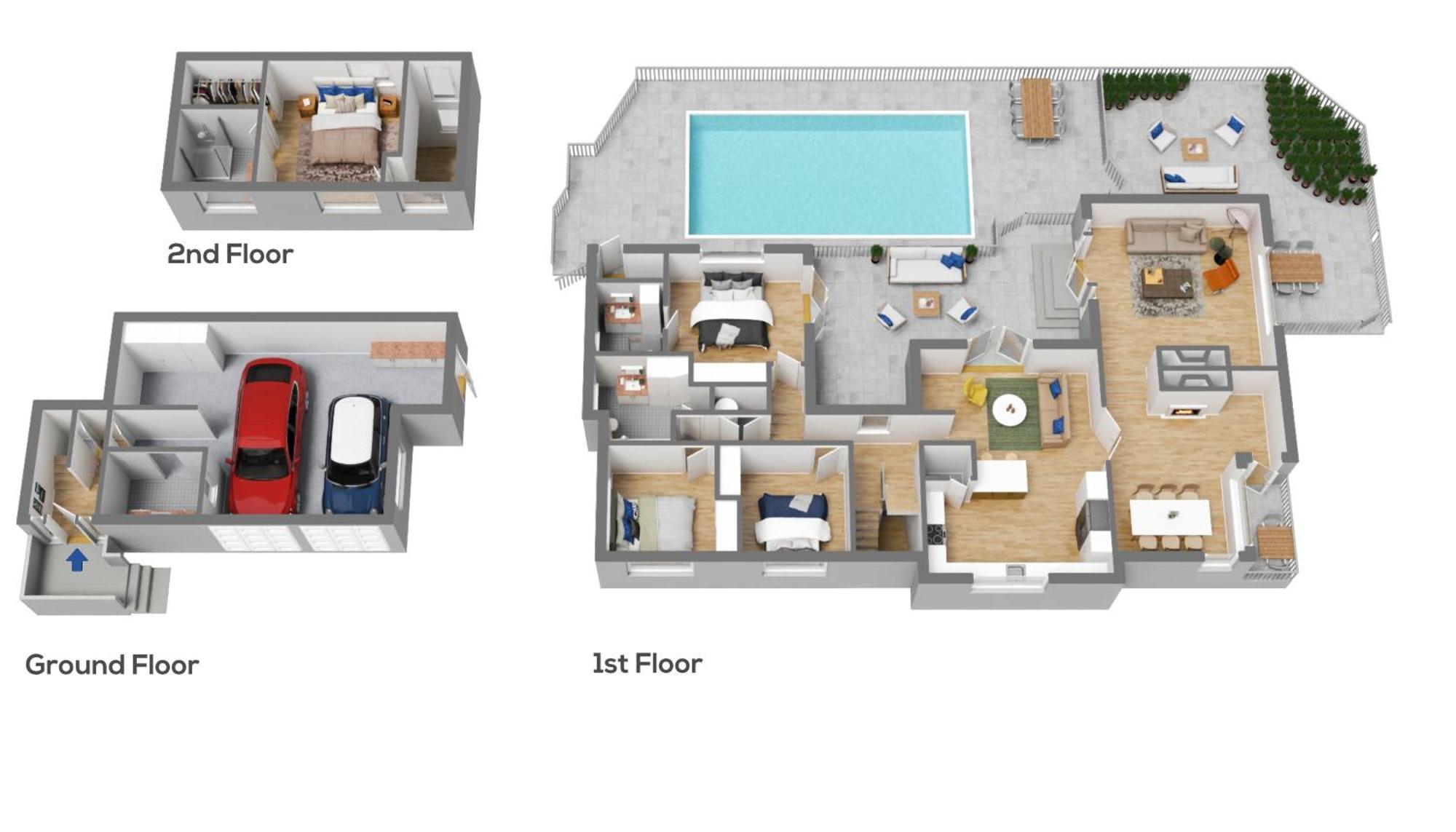 Villa With Pool In Browns Bay *