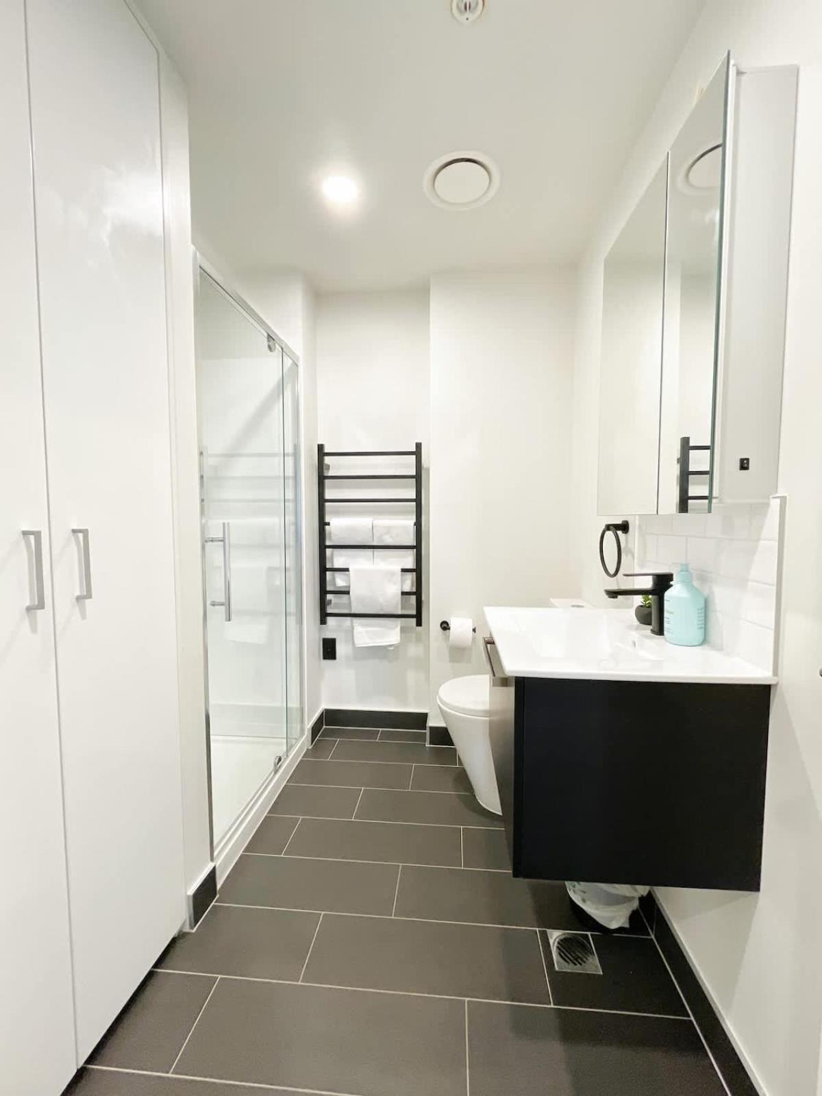 Chic Downtown 1bed Aircon With Pool Gym Sauna Near Skytower Apartment *