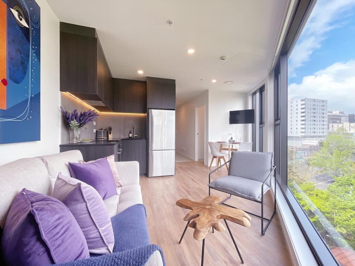 Apartment Graceful Parkside Scenery 1 Bed & 1 Study Vs Ac Pool & Gym Auckland