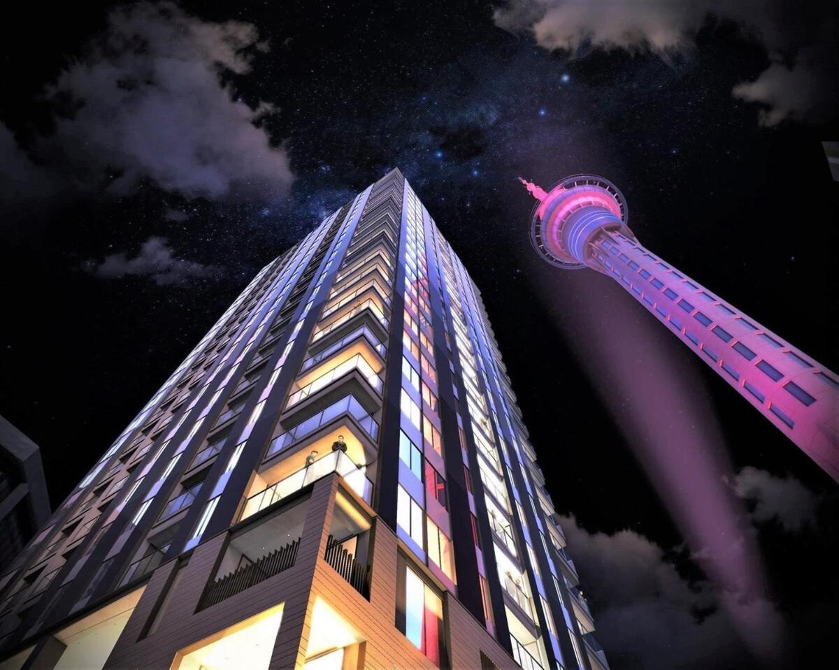 Apartment In In Front Of Sky Tower