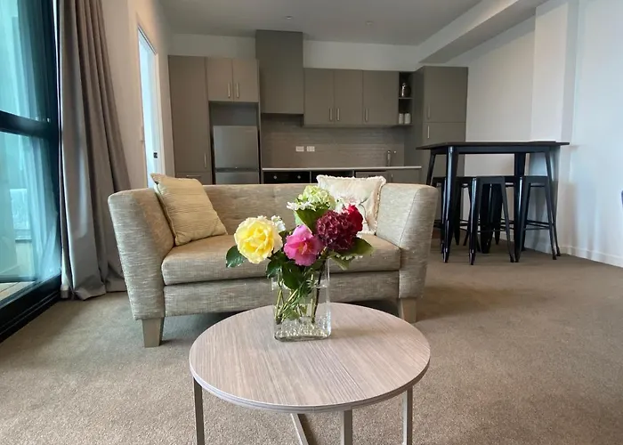 Modern, Central City, Penthouse Floor Apartment.