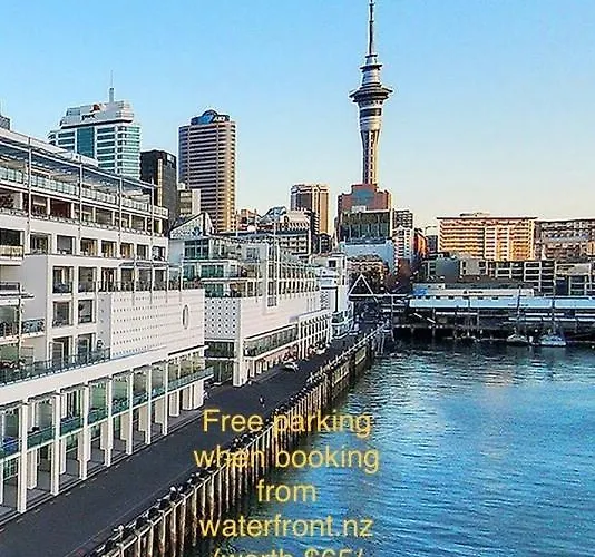 Waterfront Seaview Hotel Apartment - Same Building Block As Auckland Hilton
