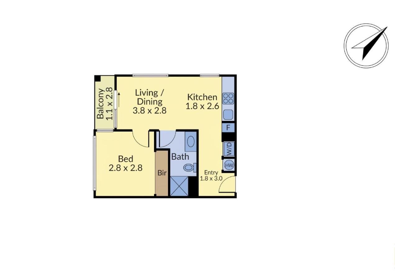 Apartment Qv Lovely 1 Bedroom With Parking And Wifi -1069